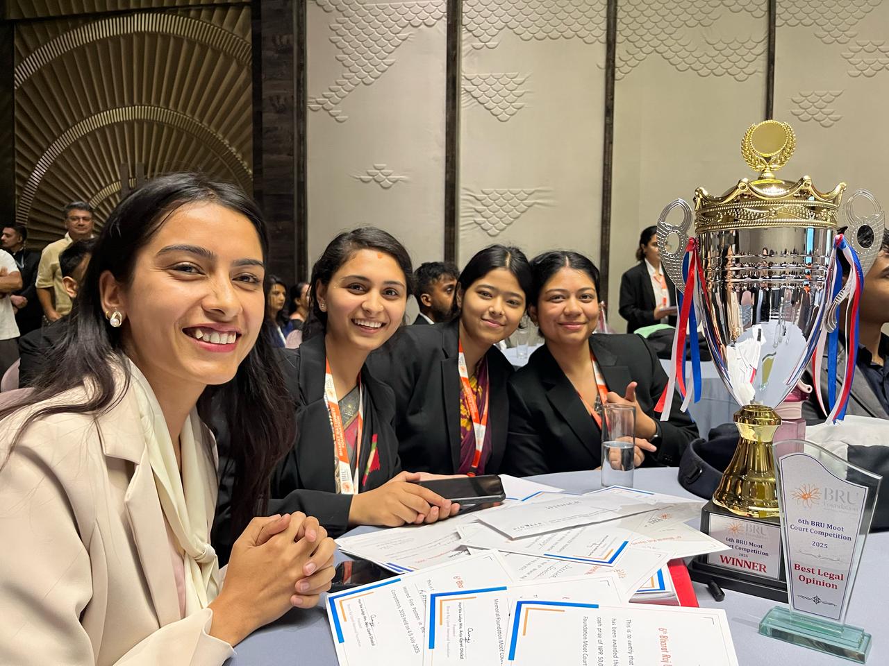 6th Bharath Raj Upreti Memorial Foundation Moot Court Competition and Conference, 2025 Winner